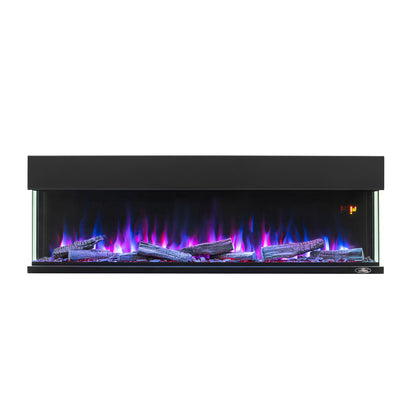 Multi Sided Electric Fireplace, With 5000 Btu Heating