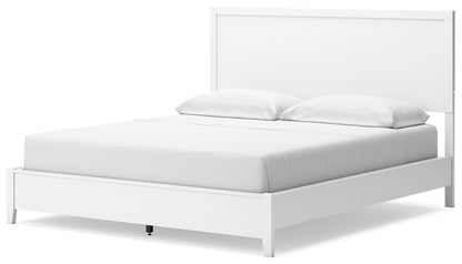 Binterglen - California King Panel Bed - White