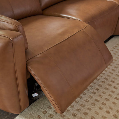 Modesto - Modular Power Reclining Sectional With Power Adjustable Headrests