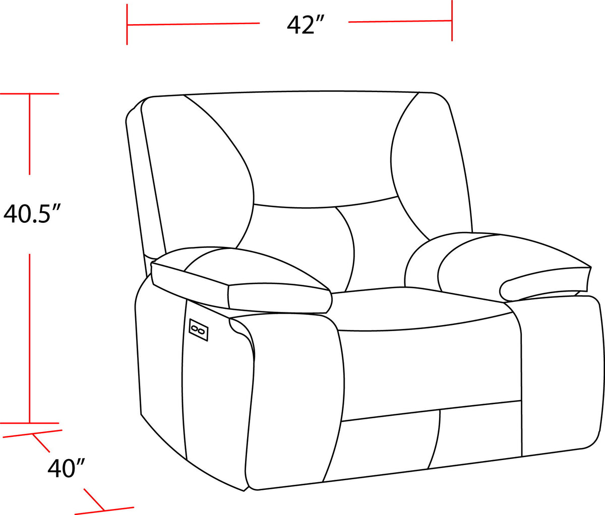 Gladiator - Power Zero Gravity Recliner
