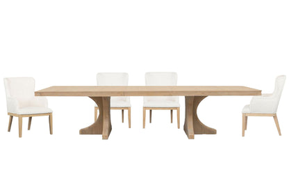 Somerset - Extendable Trestle Dining Table Set