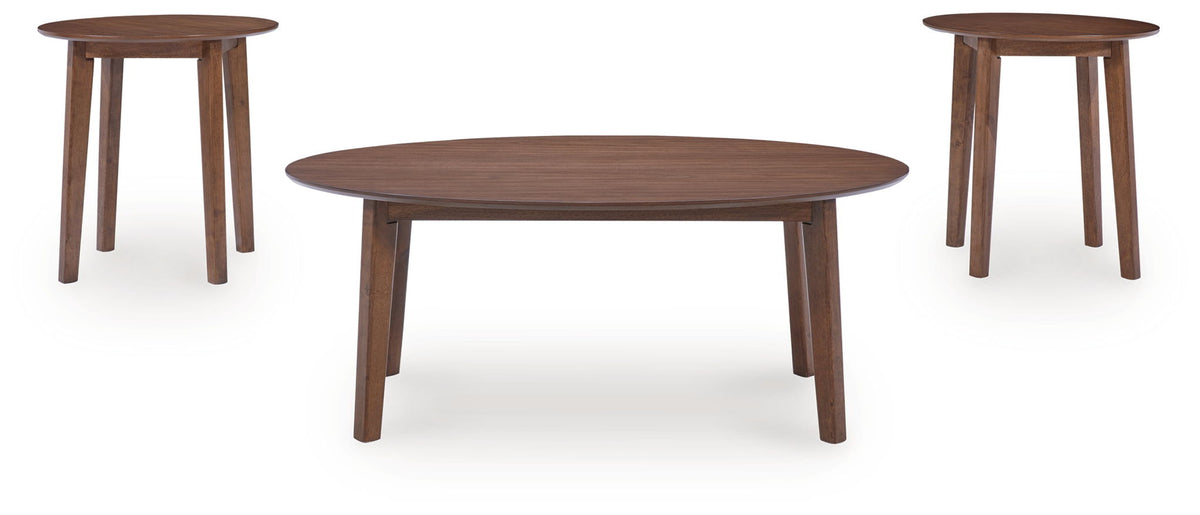Gordonay - Occasional Table Set (Set of 3) - Brown