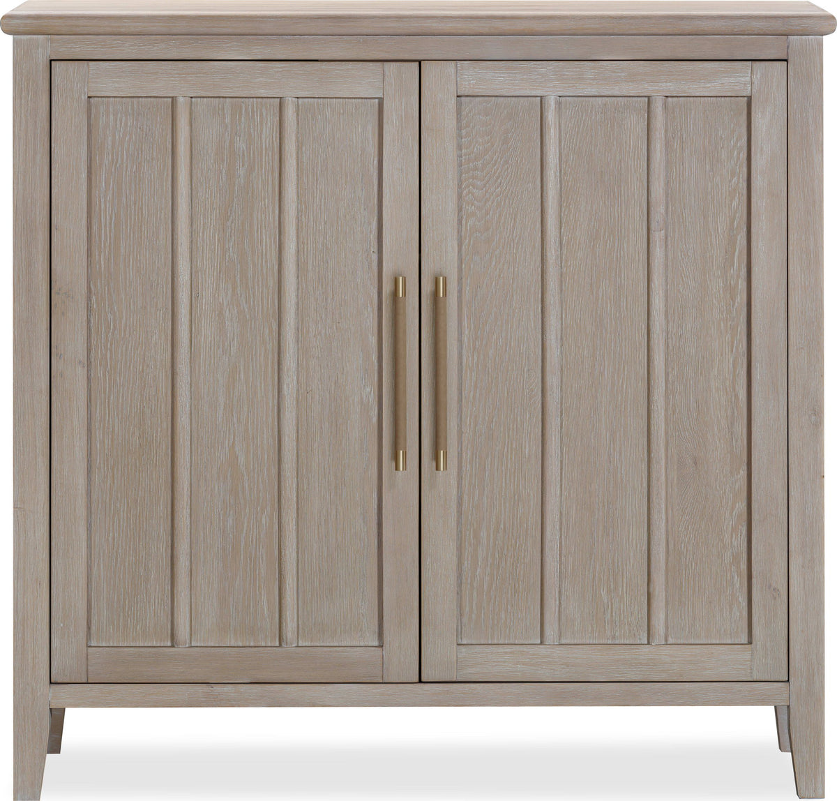 Camden - Two Door Two Drawer Bar Cabinet With Stemware Rack And Wine Rack - Chai