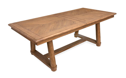 Woodward - Trestle Extendable Dining Table Set