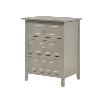 Dove Tailed Drawers 3 Drawer Nightstand