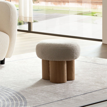 Versatile Mushroom Stool With Cushion