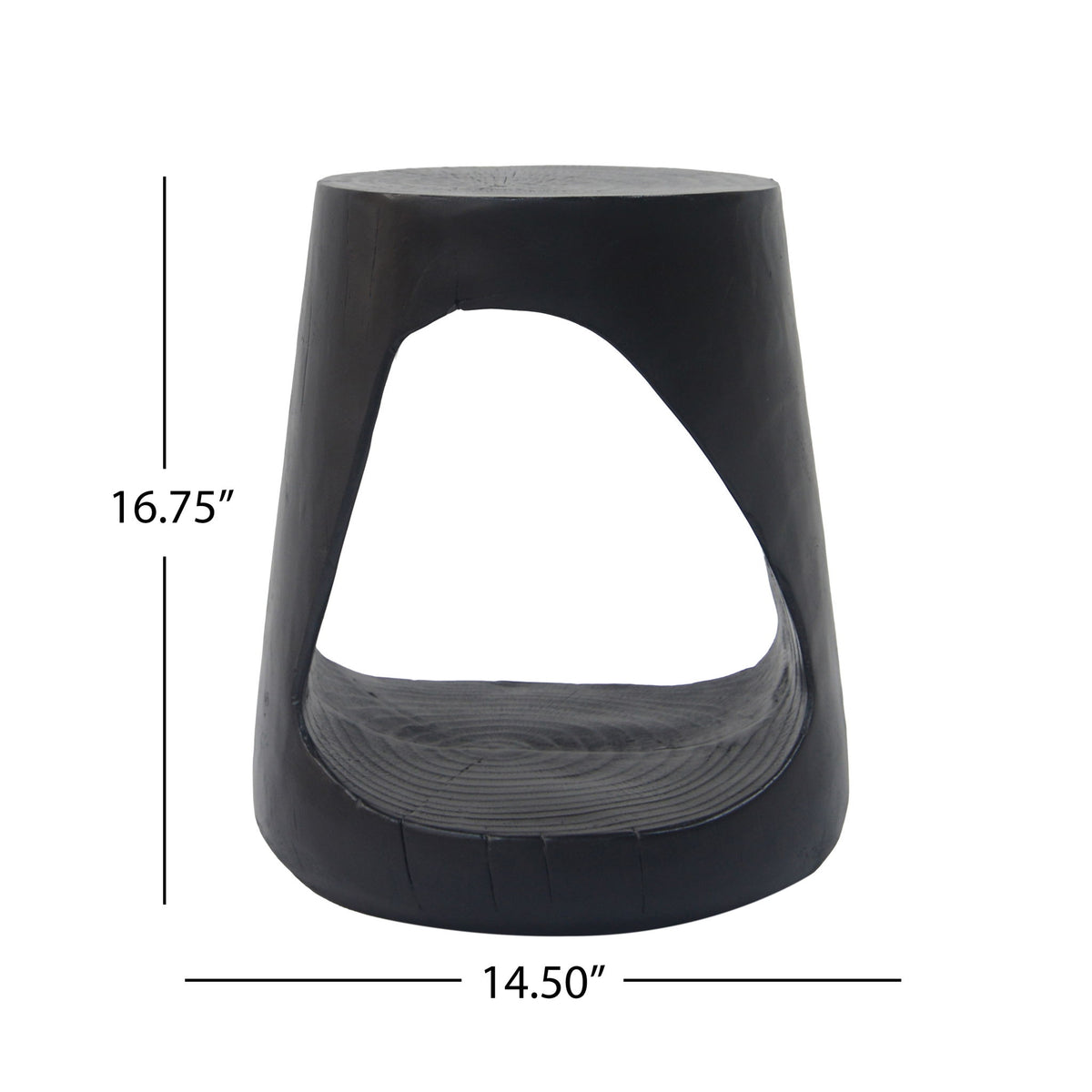 Hollow - Side Table, Durable And Weather Resistant