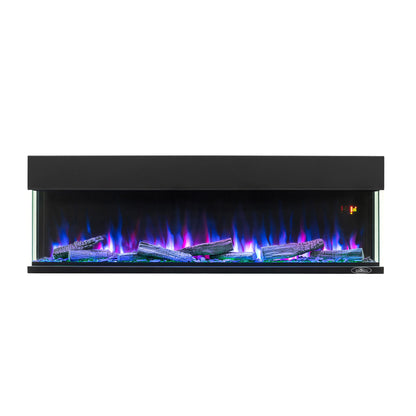 Multi Sided Electric Fireplace, With 5000 Btu Heating