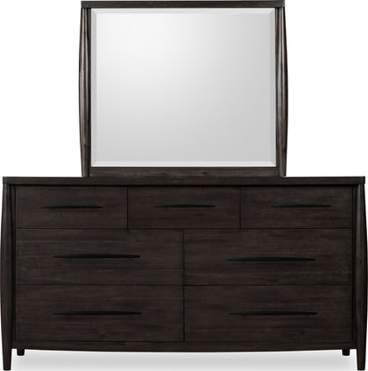 Koko - Seven Drawer Acacia Wood Dresser - Minx