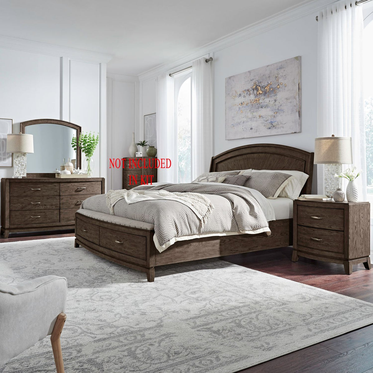 Avalon - Panel Bedroom Set