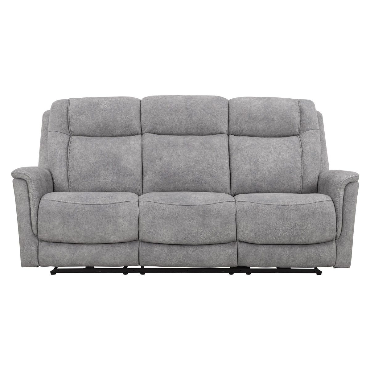 Linus - Zero Gravity Power Reclining Sofa - Hudson Gray