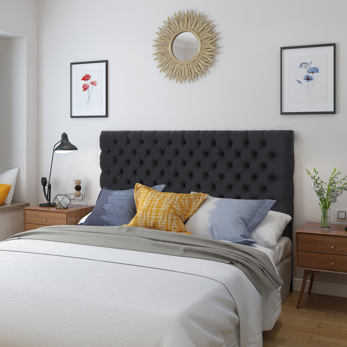 Annecy - Contemporary Upholstered Headboard