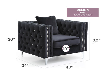 Tufted Design Chair