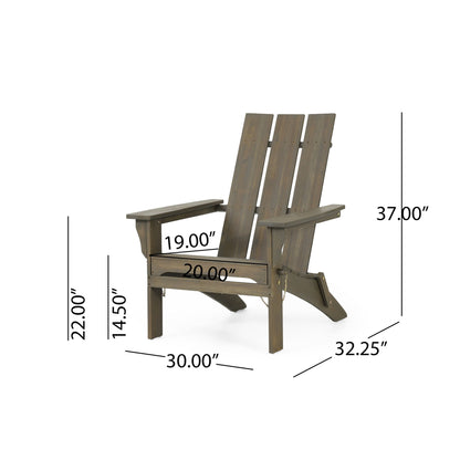 Aurascape - Outdoor Comfort Foldable Adirondack Chair