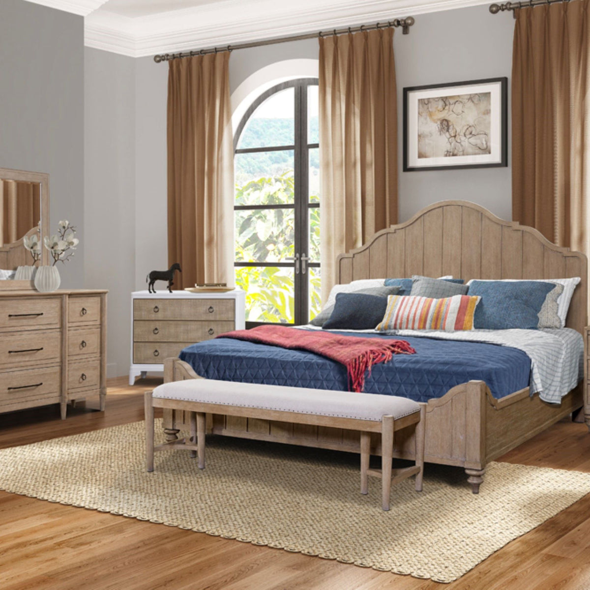 Hall Chest - White