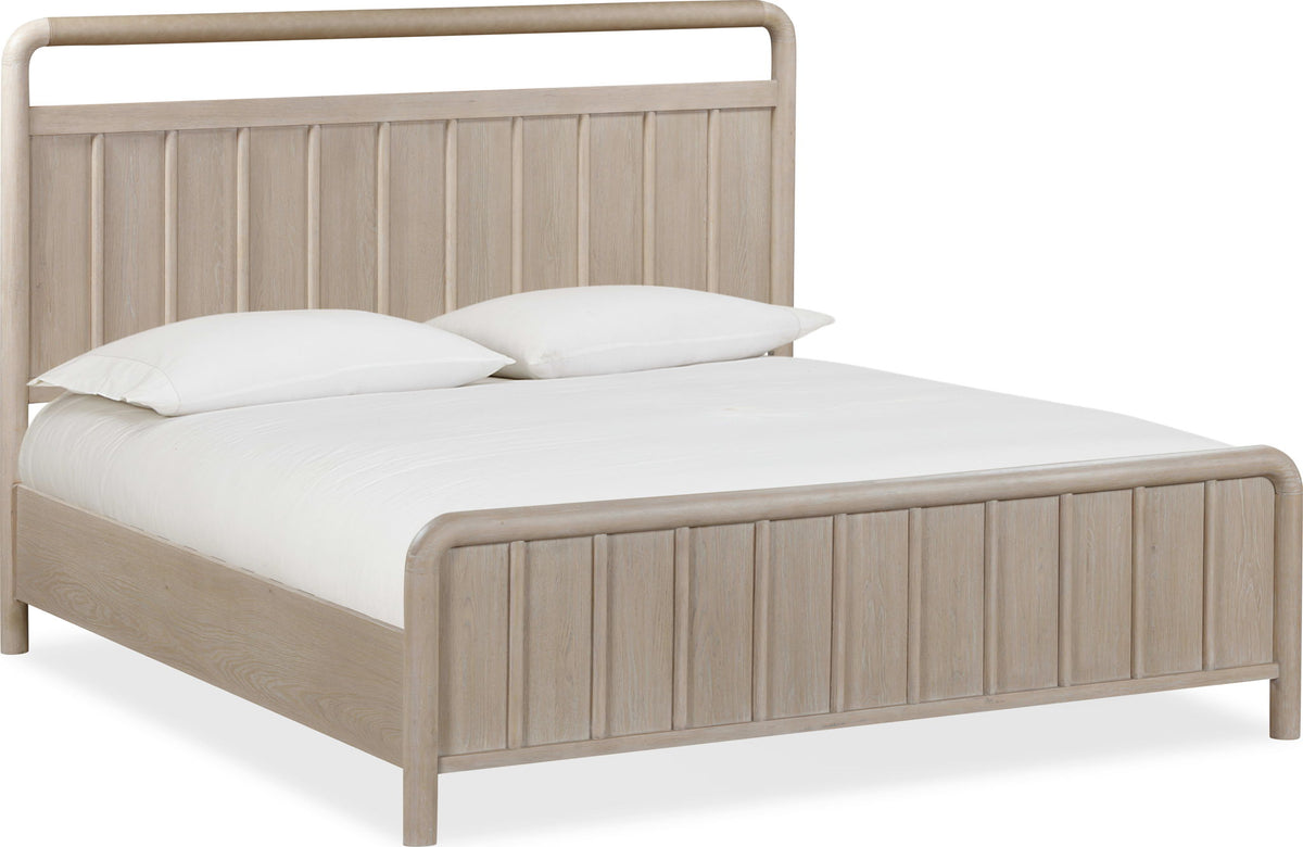 Camden - Shiplap Oak Wood Platform Bed