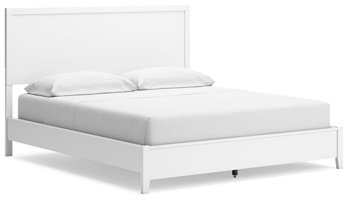 Binterglen - California King Panel Bed - White