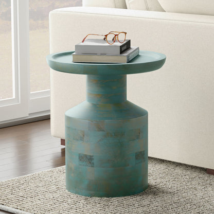 Haynes - Handcrafted Wooden Accent Table