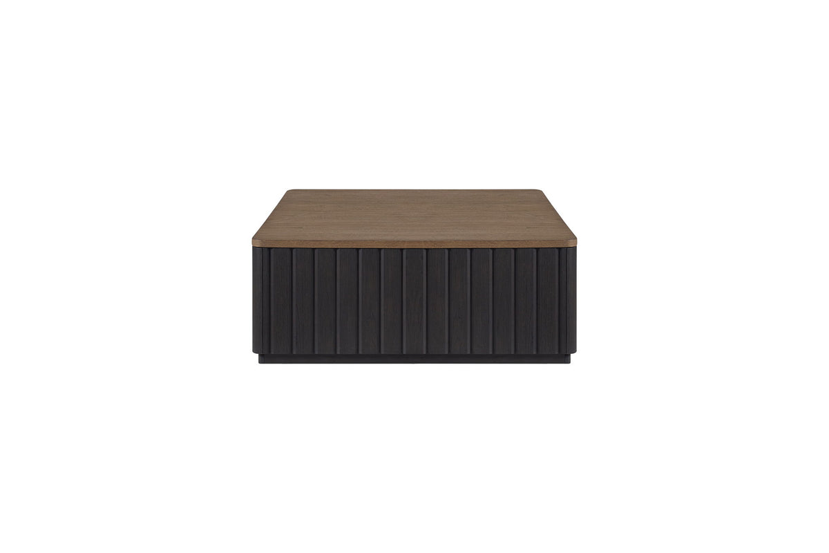 Channel - Cocktail Table With Casters - Black