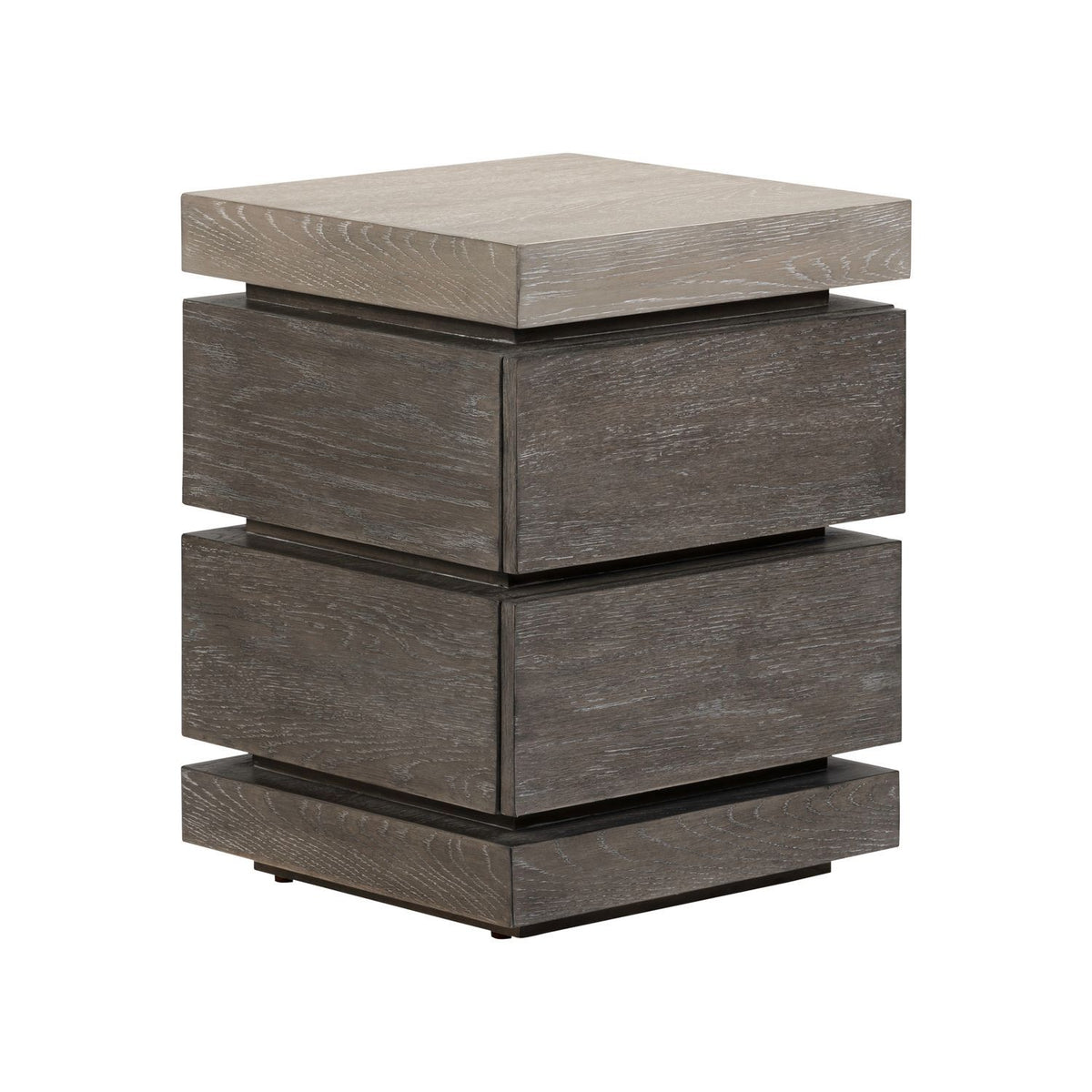 Piedmont - Chairside Table - Charcoal / Ash
