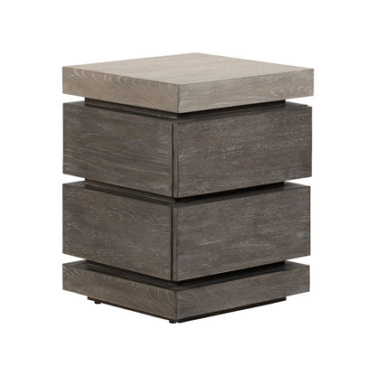 Piedmont - Chairside Table - Charcoal / Ash