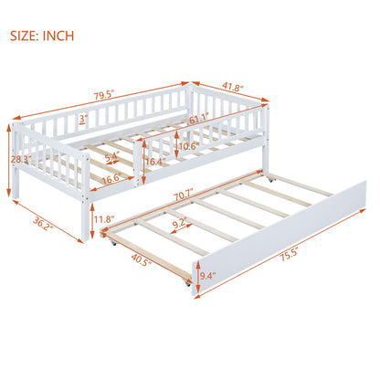 Multi Functional Wooden Daybed Bed