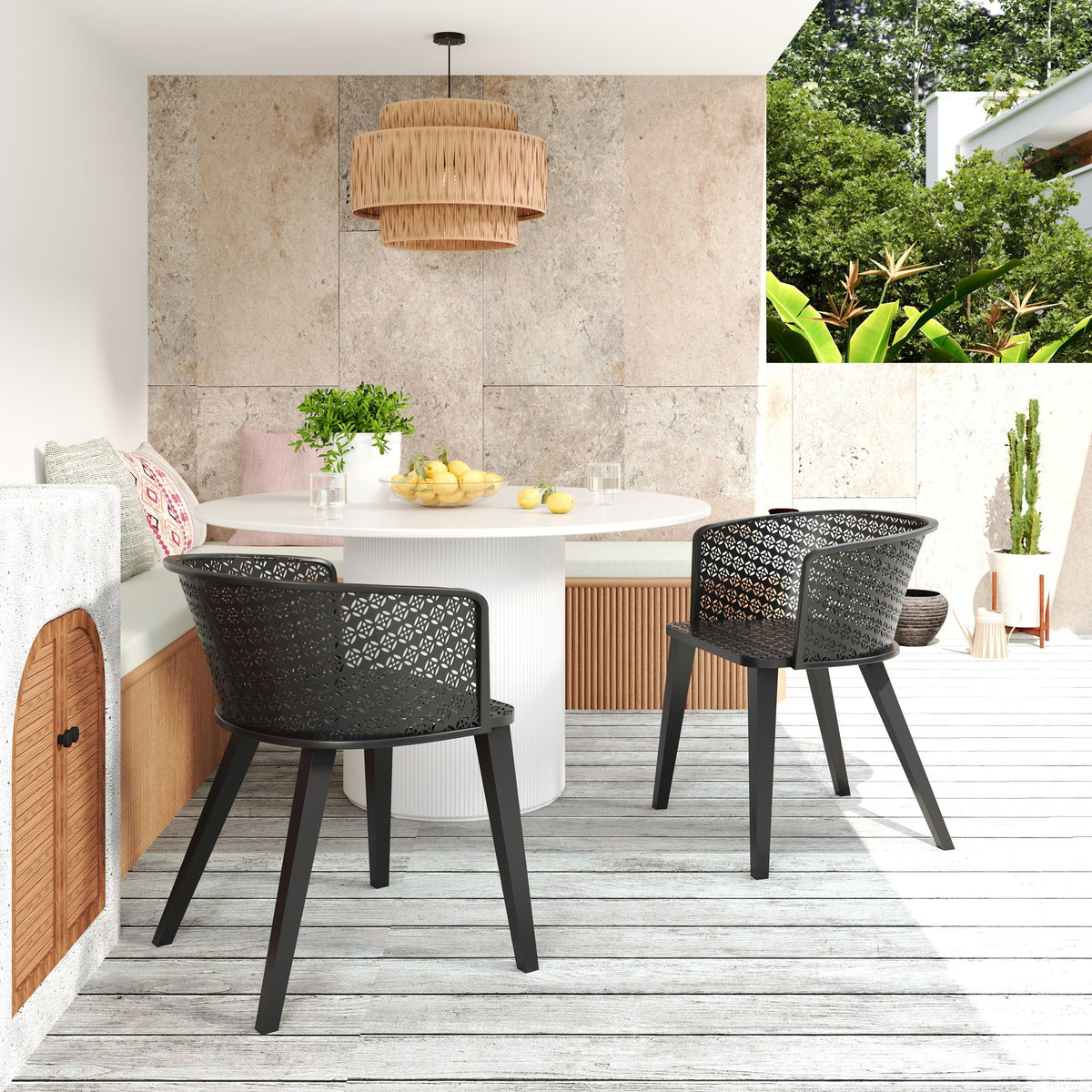Milan - Outdoor Dining Chair (Set of 2)