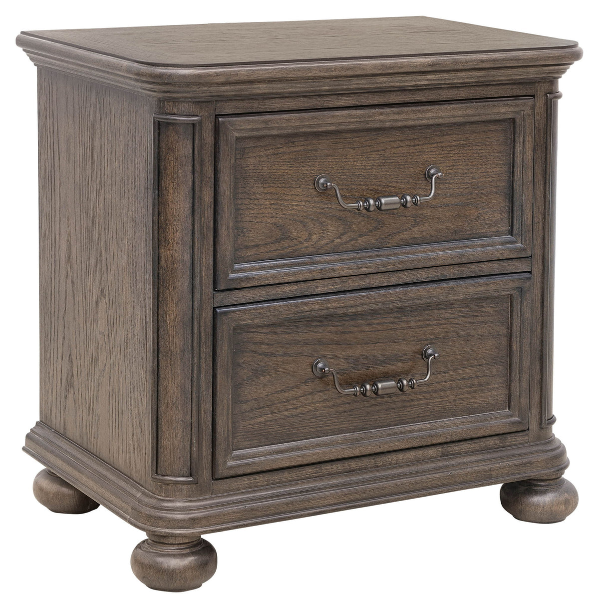 Saddle Creek - Drawer Nightstand - Timber Brown