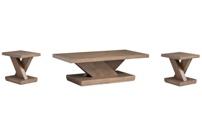Lansbury - Rectangular Cocktail Table Set