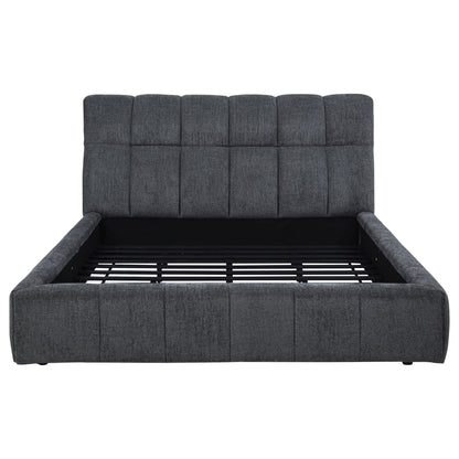 Branson - Platform Bed With Tufted Headboard