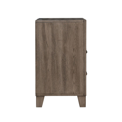 Harrisburg - 2 Drawer Nightstand - Walnut