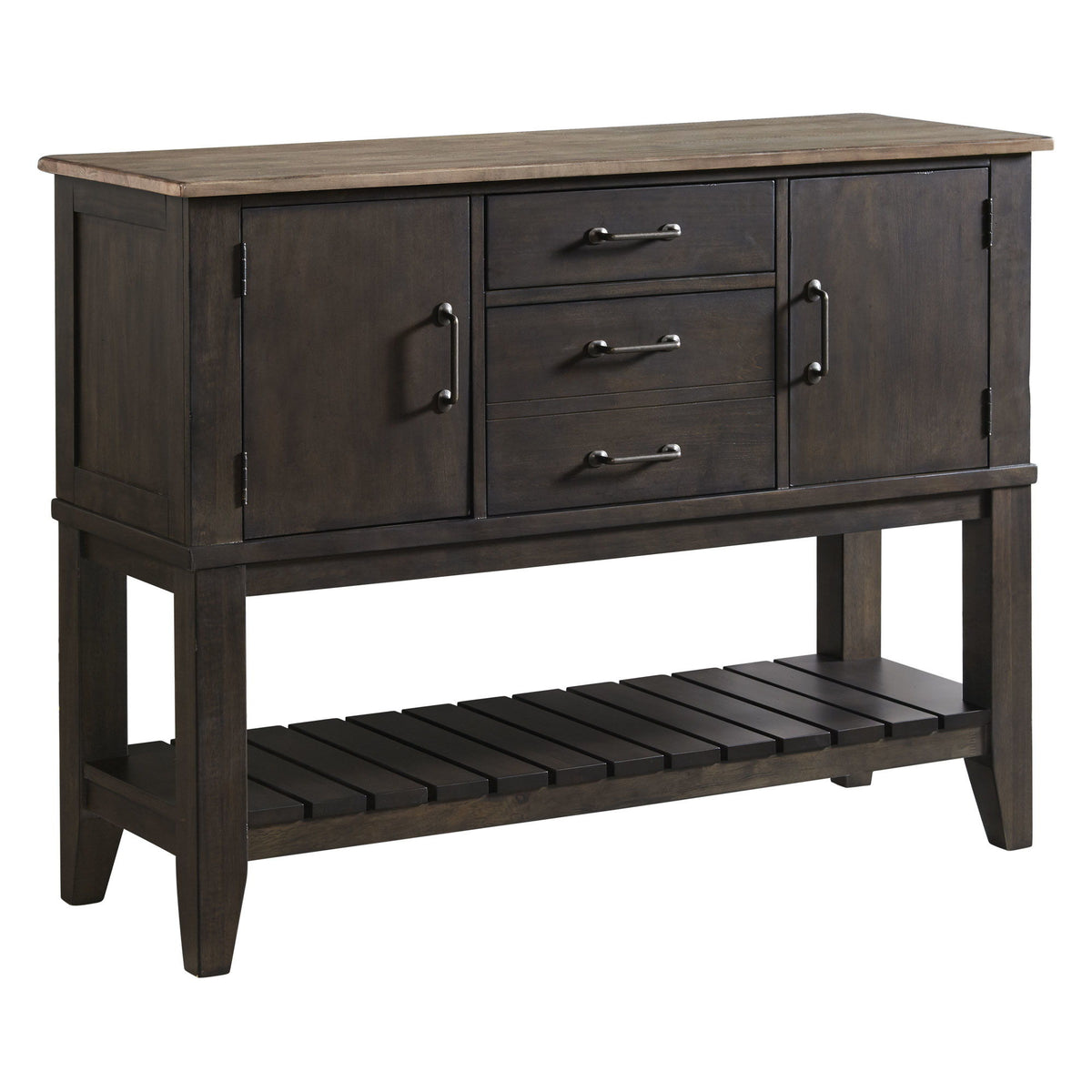 Beacon - Server - Charcoal / Walnut