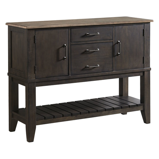 Beacon - Server - Charcoal / Walnut