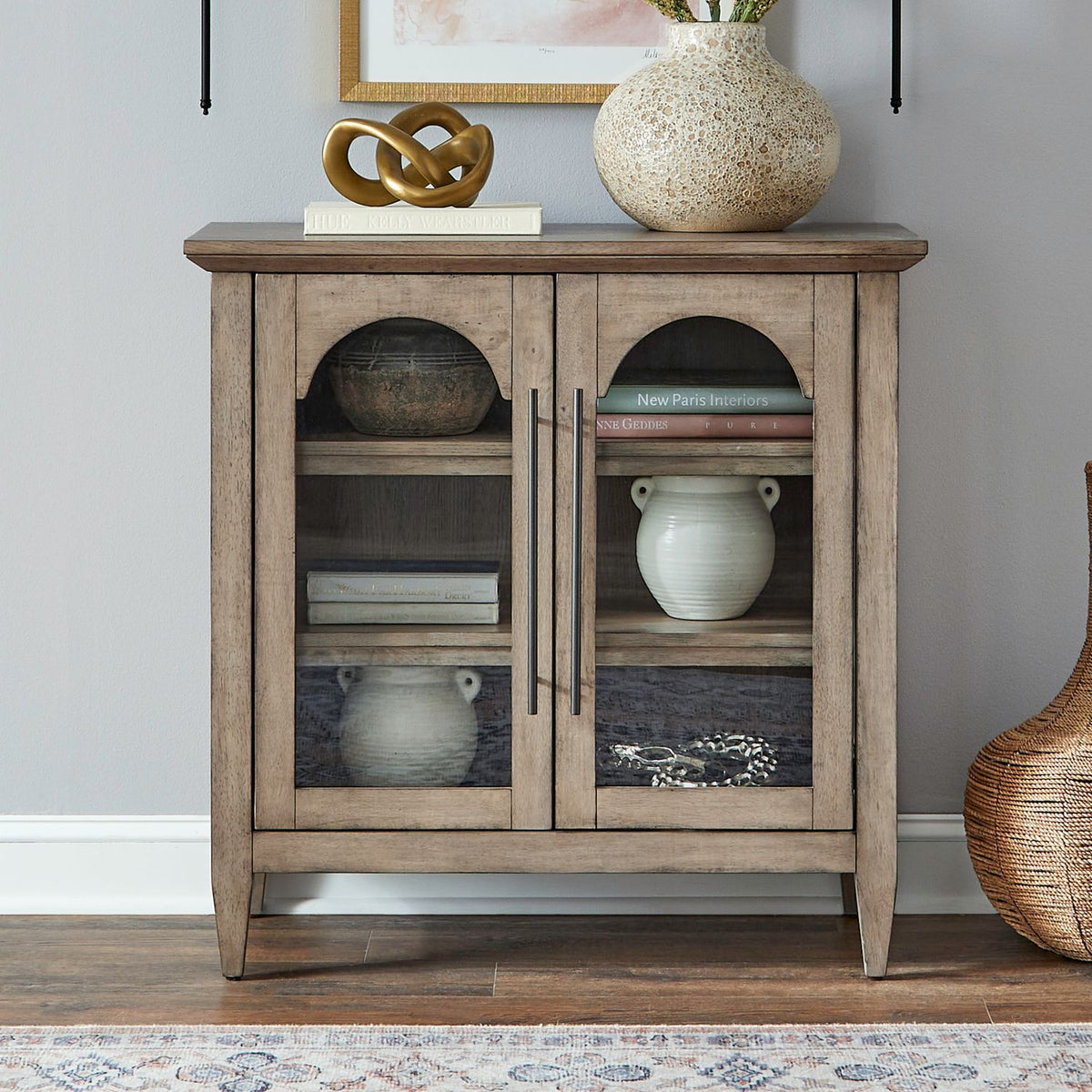 Pavilion - 2 Door Accent Cabinet - Natural