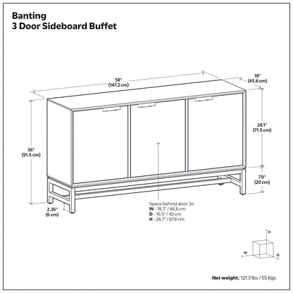 Banting - Door Sideboard Buffet