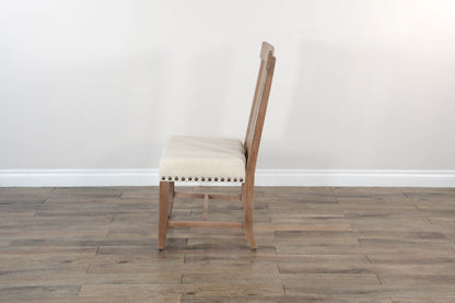 Vivian - Double Slat Back Chair (Set of 2) - Desert Rock