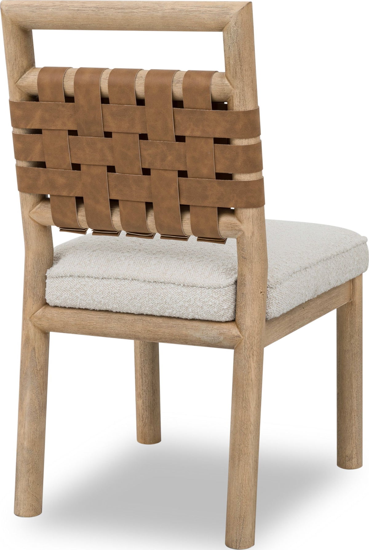 Dorsey - Weaven Dining Chair (Set of 2) - Ginger / Ricotta
