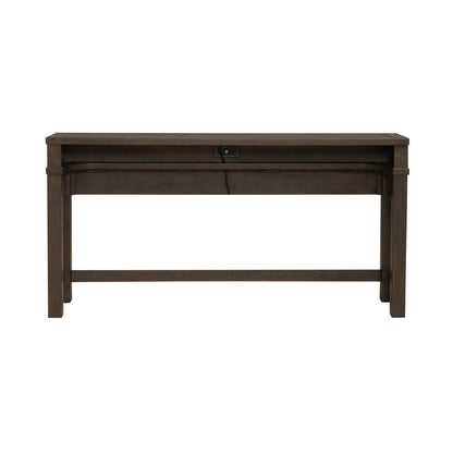 Cascade Falls - Console Bar Table - Satin Espresso