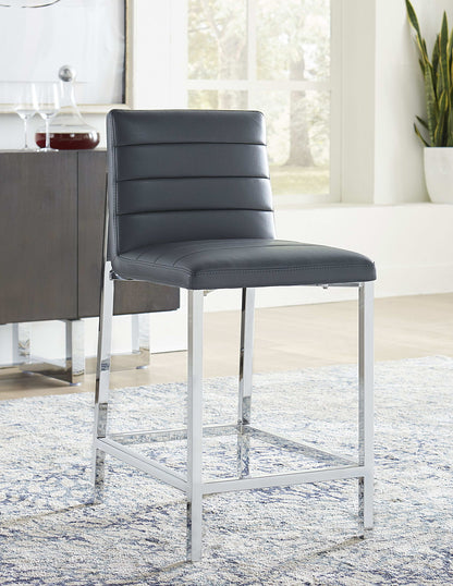 Amalfi - Metal Back Counter Stool (Set of 2)