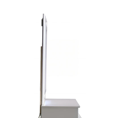 Verona - Mirror With Premium Low Distortion Glass - White