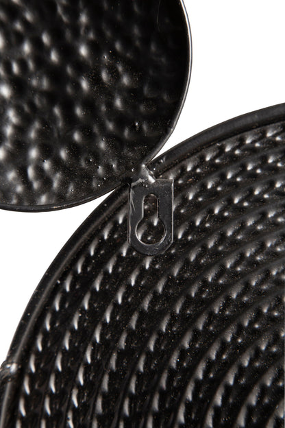 Emsley - Wall Decor - Metallic / Black / Gray