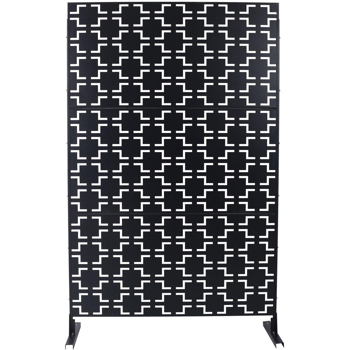 Outdoor & Indoor Metal Privacy Freestanding Decorative Screen