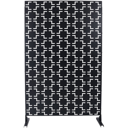 Outdoor & Indoor Metal Privacy Freestanding Decorative Screen
