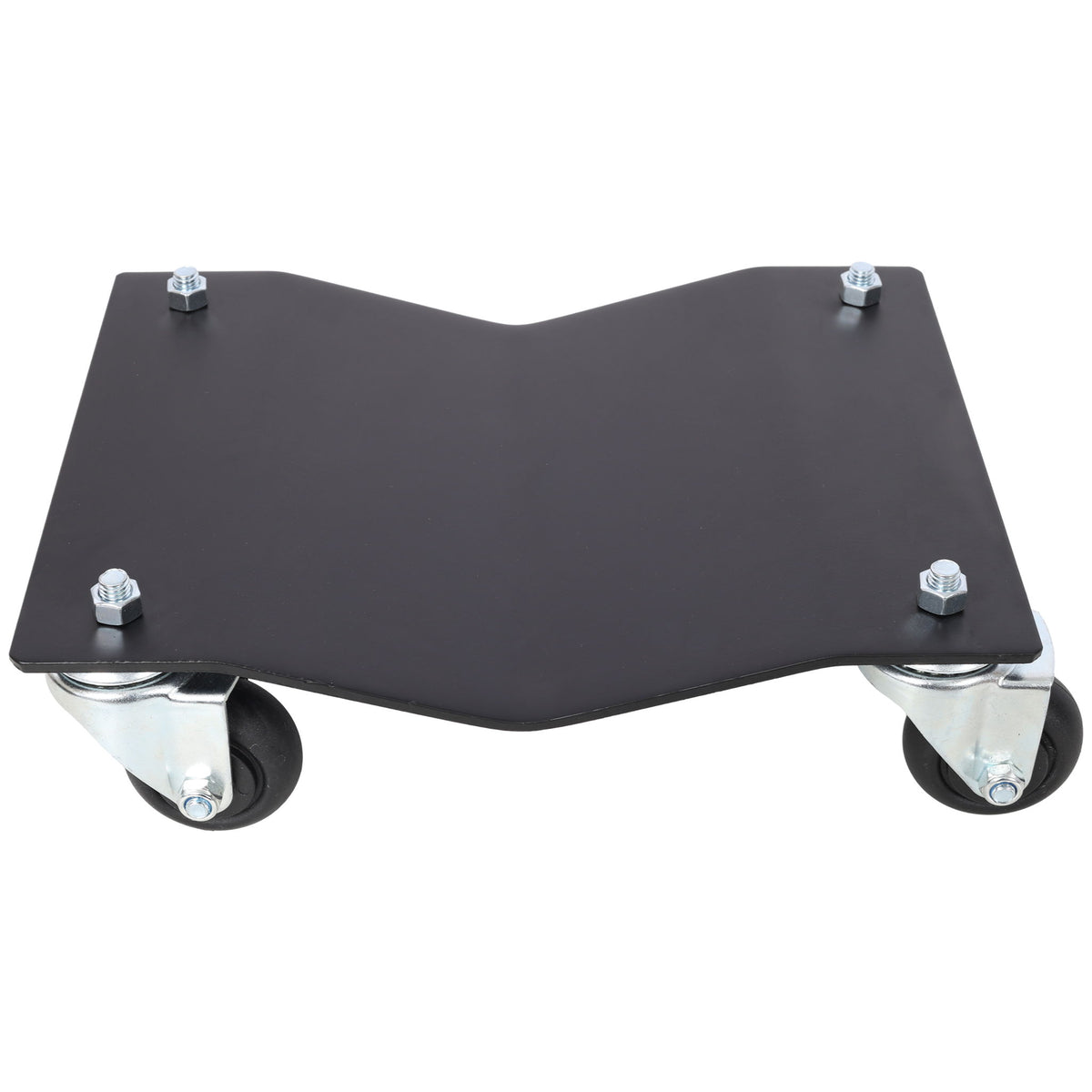 Heavy Duty Steel Vehicle Dollies With Brakes, 2500Lbs Capacity