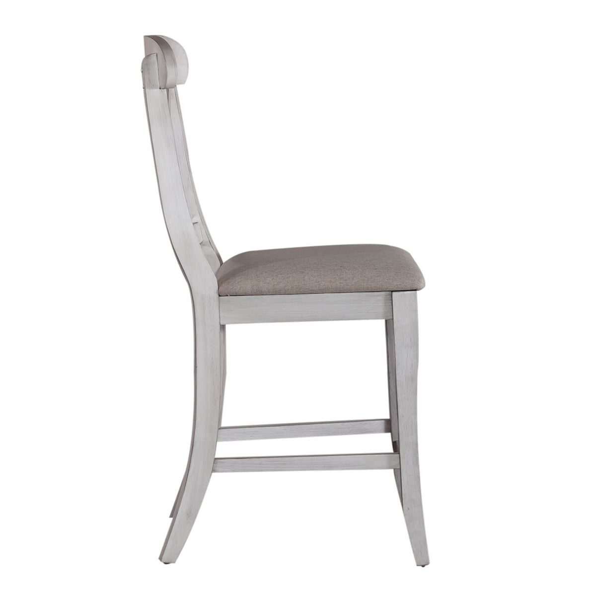 Ocean Isle - Upholstered X Back Counter Chair