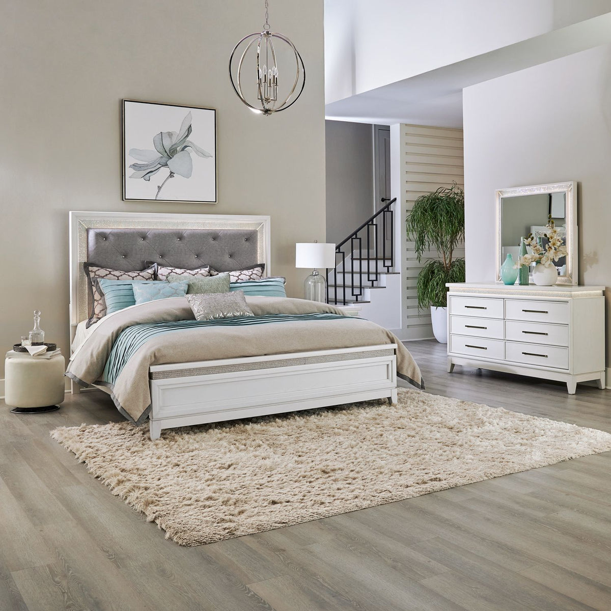 Reflections - Upholstered Bedroom Set