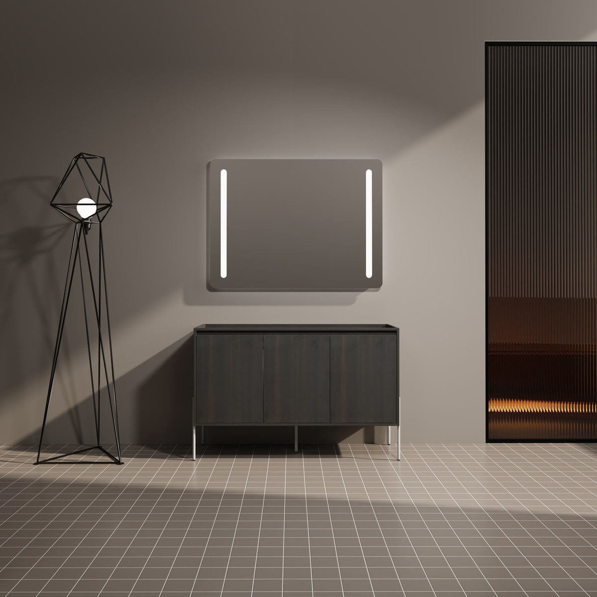 Freestanding Bathroom Vanity & Soft Close Cabinet Doors