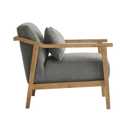 Reagan - Arm Accent Chair With Lumbar Pillow