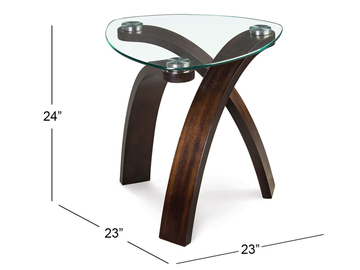 Allure - Pie Shaped Cocktail Table Set