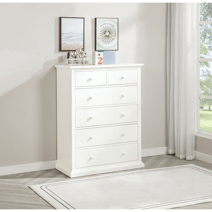 Anzio - 6 Drawer Bedroom Chest